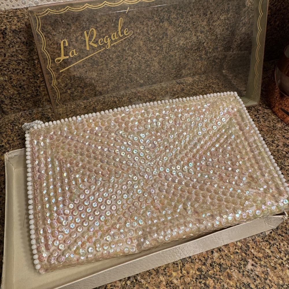La Regale‎ sequence bridal vintage bag in box, Japan